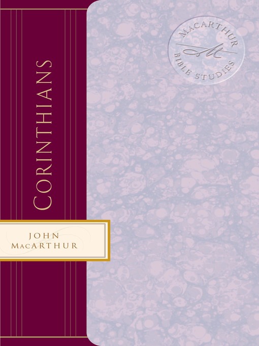Title details for 1 Corinthians by John F. MacArthur - Wait list